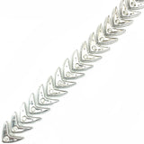5/8" Arrow Plastic Stud Trim w/ Rhinestones, PST-013