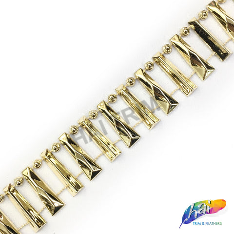 5/8 Gold Spike Plastic Rhinestone Stud Trim, PST-073 – Hai Trim