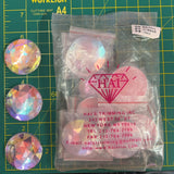 CLOSEOUT! Crystal AB Acrylic Stones (sold per pack), A57