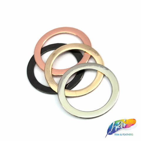 flat metal o ring decoration metal