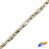 3/8" Plastic Stud Trim w/ Rhinestones, PST-029