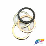 2" Flat Metal O Rings