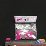 Neon Fuchsia Resin Stones