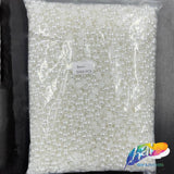 8mm White Flatback Sew On Pearls