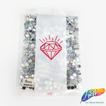 8mm Crystal AB Acrylic Rhinestones (1 pack = 2000 pieces)