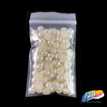 8mm Ivory Flatback Sew On Pearls