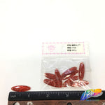Red Glitter Resin Stones, YF06