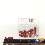 Red Glitter Resin Stones, YF06