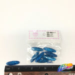 Blue Glitter Resin Stones, YF07