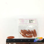 Orange Glitter Resin Stones, YF15