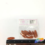 Orange Glitter Resin Stones, YF15