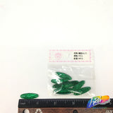 Green Glitter Resin Stones, YF21