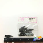 Black Glitter Resin Stones, YF02