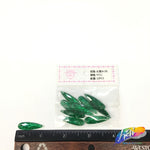 Green Glitter Resin Stones, YF21