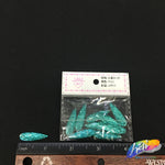 Teal Glitter Resin Stones, YF22