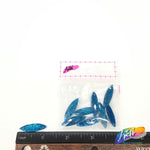 Blue Glitter Resin Stones, YF07