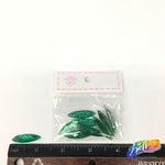 Green Glitter Resin Stones, YF21
