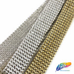 6-row Crystal Rhinestone Banding, A-006
