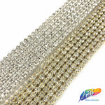 6-row Crystal Rhinestone Banding, A-006