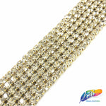 6-row Crystal Rhinestone Banding, A-006