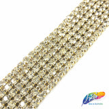 6-row Crystal Rhinestone Banding, A-006