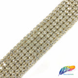 6-row Crystal Rhinestone Banding, A-006