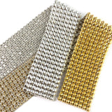 8-row Crystal Rhinestone Banding, A-008