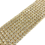 8-row Crystal Rhinestone Banding, A-008