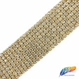 8-row Crystal Rhinestone Banding, A-008