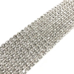 8-row Crystal Rhinestone Banding, A-008