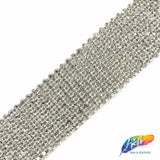 8-row Crystal Rhinestone Banding, A-008