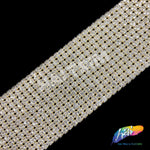 12-row Crystal Rhinestone Banding, A-012