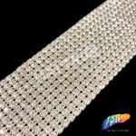 12-row Crystal Rhinestone Banding, A-012