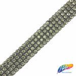 4-Row Color Crystal Rhinestone Trim, A-004 Color