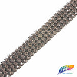 4-Row Color Crystal Rhinestone Trim, A-004 Color