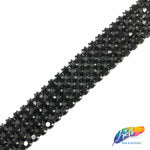 4-Row Color Crystal Rhinestone Trim, A-004 Color