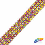 4-Row Color AB Crystal Rhinestone Trim, A-004 Color AB