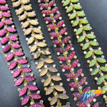 SALE! 1" Textured Wing Acrylic Stone Trim, ACR-069