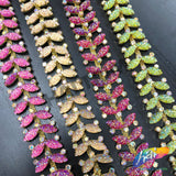 SALE! 1" Textured Wing Acrylic Stone Trim, ACR-069