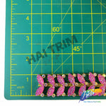 SALE! 1" Textured Wing Acrylic Stone Trim, ACR-069