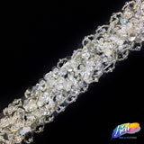 2” Beaded Sequins Trim on Felt, ACR-010