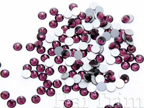 Amethyst - Preciosa Non Hotfix Flatback Rhinestones