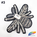 Beaded Rhinestone Insect Patch Applique, BA-073