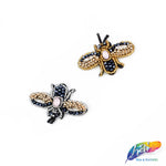 Insect Beaded Rhinestone Patch Applique, BA-100
