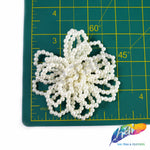 Ivory Flower Pearl Applique, BA-156