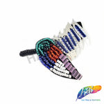 Small Bird Beaded Sequin Applique, BA-163