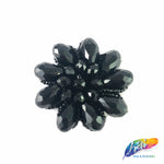 Beaded Flower Applique, BA-004