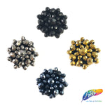 Round Beaded Applique, BA-010