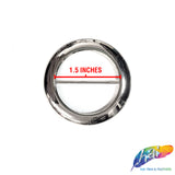 1 1/2" Round Metal Buckle with Bar, BK-001