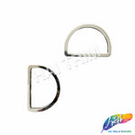 Silver Metal D-Ring Buckle (2 pieces), BK-006